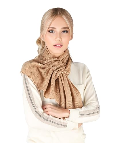 Scarf 30% Mongolian Cashmere 70% Australian Merino Wool Large Size Ultra Soft Warm Scarves with Gift Box3