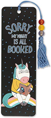 Sorry, My Night Is All Booked Beaded Bookmark #TOP14