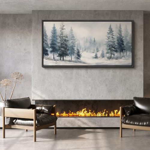 Image of MUDECOR Extra Large Framed Canvas Print Wall Art Pine Art for Living Room