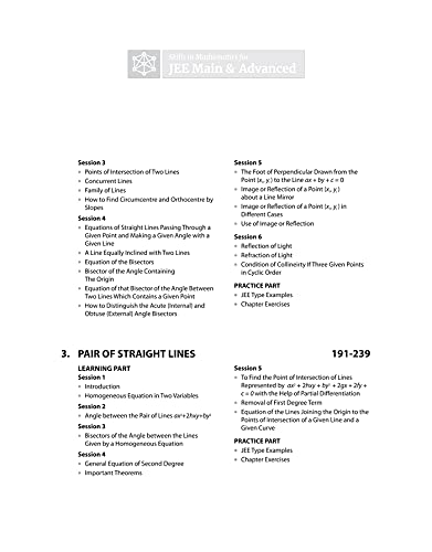 Skills in Mathematics - Coordinate Geometry for JEE Main and Advanced (Old Edition) 2