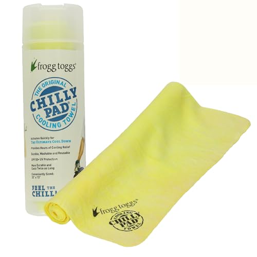 Image of FROGG TOGGS Chilly Pad Cooling Towels for Face and Neck, 33 inchx13 inch
