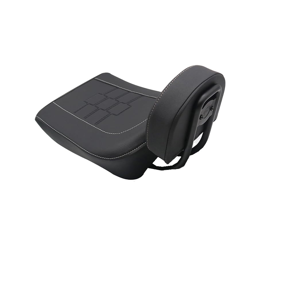 Motocicletta Passeggero Sundowner Pillion Sedili Posteriori Pad W/Passeggero Brack Rest Kit Nero Adatto Per Harley Sportster S 1250 RH 1250 2021 2022 2023 2024