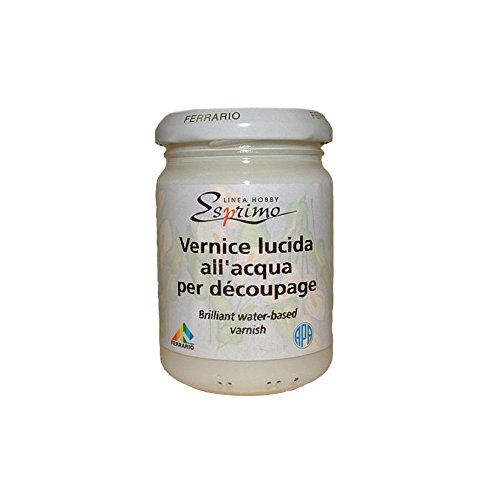 Vernice Lucida a base d'Acqua, ml.150