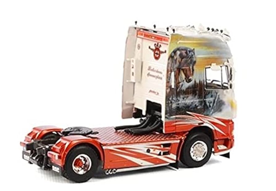 WSI 1/50 DAF XF SSC 6×2 トレーラーヘッド モデルミニカー Amazon.com: WSI for DAF New XF SC 4x2 Space cab 1/50 DIECAST