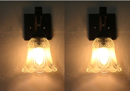 Image of Modern Decorative Designer Wall Light Industries for Living Room, Bedroom, Bedside, and Decorative Lighting Indoor Use, Bulb Not Included (CHAINA GHANTI, 2)