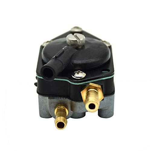 Carbpro 438559 Fuel Pump For Johnson Evinrude 25-140Hp 385784 438559 433390 Fuel Pump Assembly For 140-155-175-185-200-235 Hp Crosflow Fuel Pump #TOP4