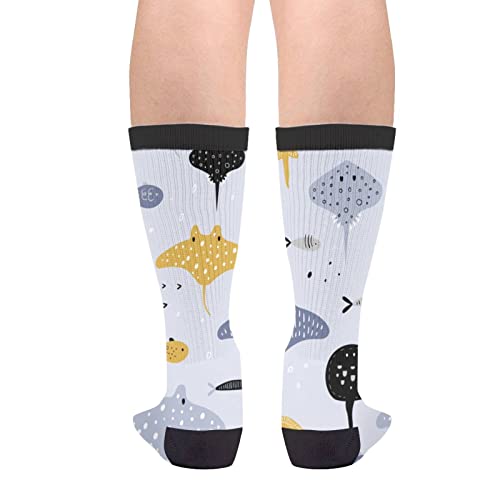 Image of Jedenkuku Novelty Fun Crew Socks Fashion Comfortable Men'S And Women'S Socks