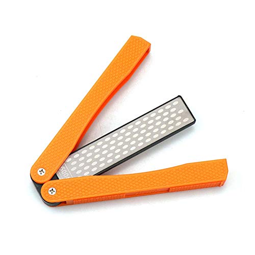 Folding Sharpener, Sharpening Tool, Double-sided Sharpening Tool 400/600 Grit, For Outdoor Camping In The Kitchen