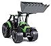 Lena Tractor Deutz-Fahr Agrotron 7250 Ttv Farm Toy For Kids | Realistic Tractor Toy For Toddler With Moveable Scoop | Great Toy Loader Tractor for Indoor And Outdoor Play | ( Green& Black )
