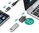 SZFUDIGO USB C auf Micro USB Adapter 6-Pack für Nexus 5/6 und andere Unterstützung von OTG-Funktion