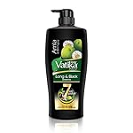 Dabur Vatika Long & Black Shampoo – 640ml | With Amla & Bhringhraj I For Shiny, Long & Black Hair | No Added Parabens | Provides Gentle Cleansing, Conditioning and Nourishment to Hair
