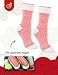 Rainbow Socks - Mujer Hombre Calcetines Sushi Salmón - 1 Par -...