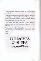 Dumachas and Sheba: The Greatest Love Story Ever Told 0385131275 Book Cover