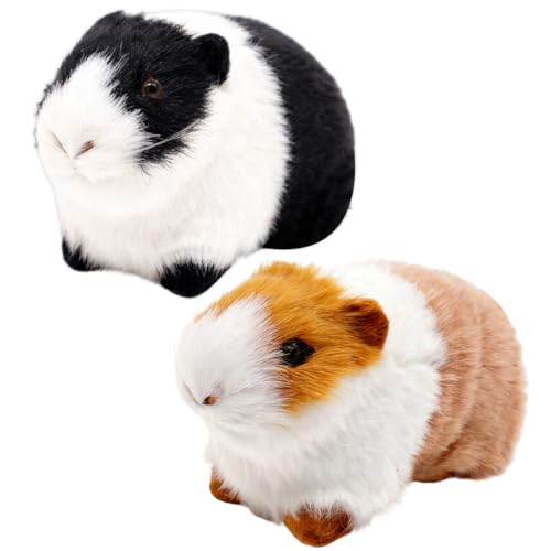VyxStelyndric 2 Peluches de cobayas Dulces: Peluches realistas de cobayas, Suaves, muñecos, Juguetes Decorativos, Regalo para el Inicio del Colegio, Regalo de cumpleaños VyxStelyndric 2 Peluches de cobayas Dulces: Peluches realistas de cobayas, Suaves, muñecos, Juguetes Decorativos, Regalo para el Inicio del Colegio, Regalo de cumpleaños