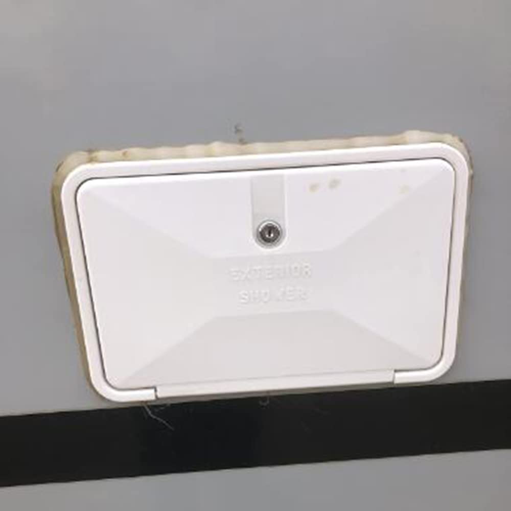 RV Caja de ducha exterior rociador rápido y manguera kit de manguera para accesorios de de autocaravana
