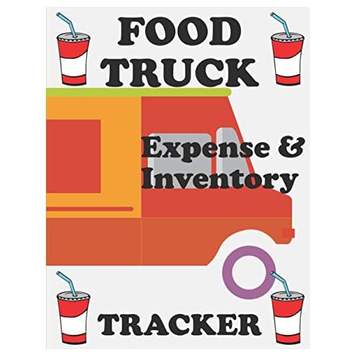 Food Truck Expense & Inventory Tracker: Mobile Restaurant Vendor and Street Food Catering Small Business Ledger Log-Book for Stock, Costs and Supplier Contact Information Management