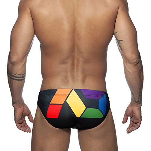 Helx Men's Bikini Swimwear Sexy Low Rise Swimming Briefs With Adjustable Drawstring #TOP2