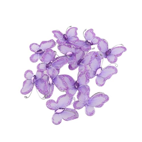 MINAOLULUS 100piezas Apliques Malla Alambre Decorativa Realista Vibrante Scrapbooking Regalos Boda