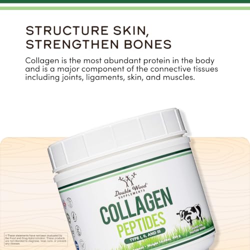 Double Wood Supplements DWCOLLAGEN Collagen 1 2 3 Supplement