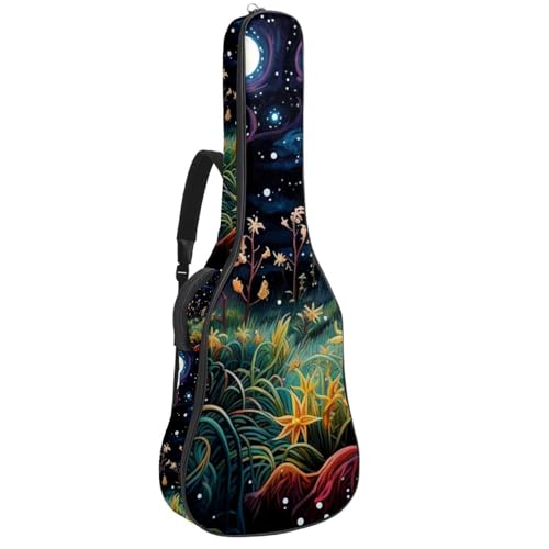 Sac pour guitare étanche et antichoc avec grand rangement accessoires