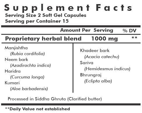 Image of Herbal Hills Glohills Capsules Skin Care (30 Count - Pack Of 5)