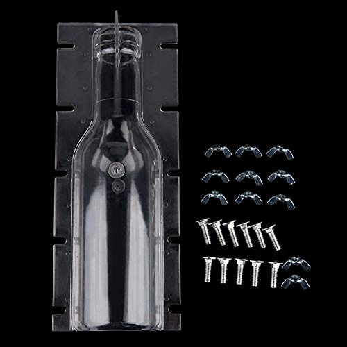 Kerzenform Zum Candle Moulds GieÃen Flasche DIY Silicone Kerzenschimmel Formzucker Silikonhalter Klare Kunststoff Kerze DIY Flaschenförmige Hitzebeständige Wein Flasche Schokolade Hochzeit – Bild 6