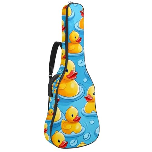 Sac à dos guitare acoustique motif canard pour transporter votre musique au quotidien