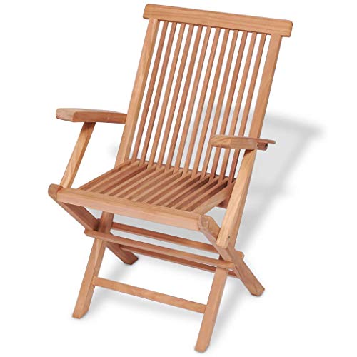 Chusui 7-TLG. Garten-Essgruppe, Gartenmöbel Set, Gartengarnitur, Garten Sitzgruppe, Lounge Set, Loungemöbel, Teak… – Bild 6