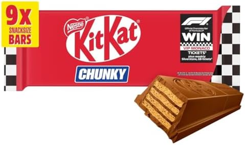 KitKat Chunky Chocolate Biscuit Bar Multipack, 288g 32g 9 Pack