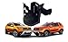 Produktbild craVeDRIVE Auto Becherhalterung für den Runden Lüftungen | Kompatibel mit Dacia Duster 2 etc. | Schwarz Getränkehalter Auto Lüftung