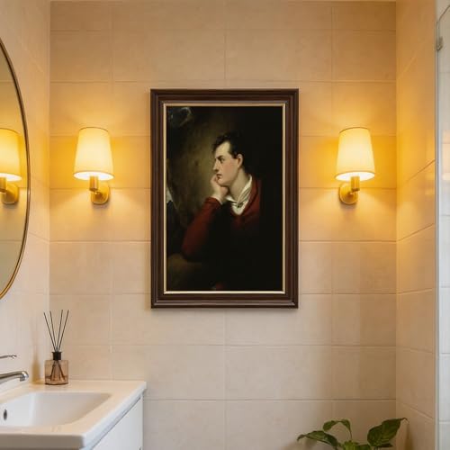 Poster Lord Byron impression sur toile déco murale format 20x30 cm - 7