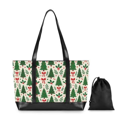 Sac fourre-tout avec fermeture éclair style Halloween et nœud mignon
