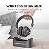 Avantree HT5009 Plus – Wireless TV Headphones for TVs with Optical (TOSLINK) or AUX Audio Output, Clear Voice and Volume Boost, Comfortable Over-Ear Fit, 60H Battery Life, Charging Dock Included #3