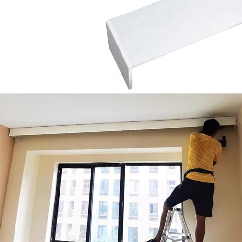 Cortina opaca de salón para montaje en techo de 230 cm 2