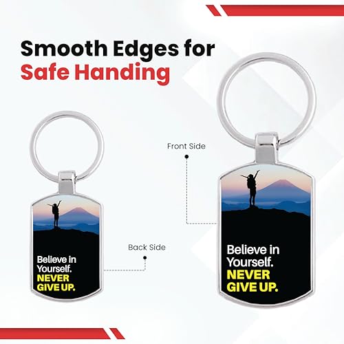 Image of Premium Printed Metal Keychain for Men & Women | High-Definition Artwork Print | Durable Key Ring for Car, Bike, Home & Office Keys | Stylish Decorative Key Holder Gift