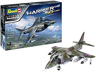 Revell RV05690 05690 5690 Hawker Harrier GR Mk.1 Gift Set Plastic Model kit, Multicoloured, 1:32