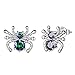 Produktbild Aurora Tears Spinne Ohrstecker Mystic Rainbow Topaz 925 Sterling Silber Insekt Tiere Ohrring Dating für Frauen DE0208T