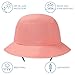 BASSDASH UPF50+ Fishing Bucket Hat for Men Women Lightweight Water Resistant Packable Outdoor Summer Sun Hats FH13 Peach Pink