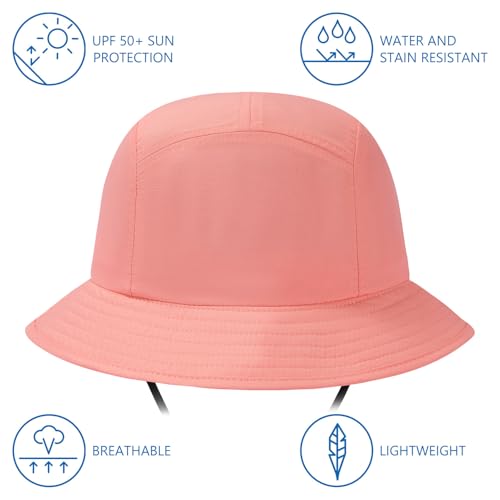 Image of BASSDASH UPF50+ Fishing Bucket Hat for Men Women Lightweight Water Resistant Packable Outdoor Summer Sun Hats FH13