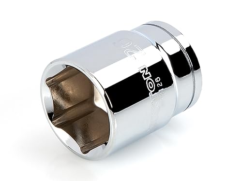 Image of TEKTON 1 /2 Inch Drive x 26 mm Shallow 6-Point Socket | SHD22126
