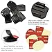 Helmet Adhesive Sticky Mounts, 10 Pack Flat & Curved Helmet Mounting attachments with 10 Sticky Pads, Compatible with Go pro Hero 13 12 11 10 9 8 7 6 5 Session Camera and Other Brand Action Camera