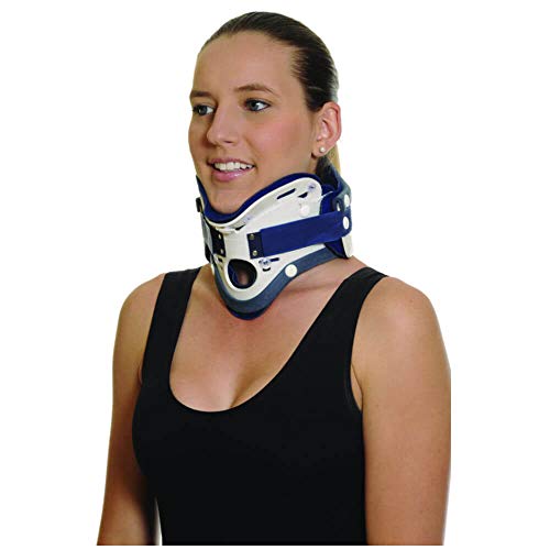 Colar Cervical Miami Medio, Dilepé, Branco/Azul