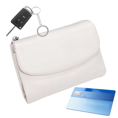 Portefeuille pour femmes petit et portable avec pochettes à fermeture éclair