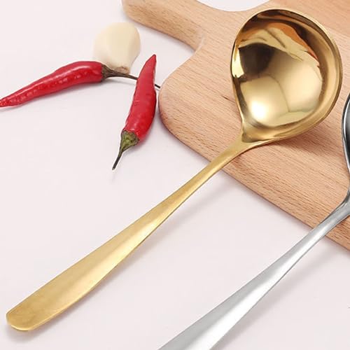 Tomotato TOMOTATOGFDX0BM4RA Soup Ladle, Stainless Steel Serving Spoon thumb #7