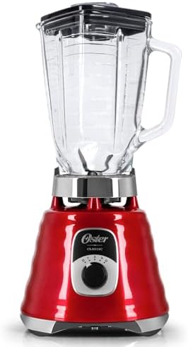 Liquidificador Oster New Osterizer Clássico, 1,25L, 110V, Vermelh...