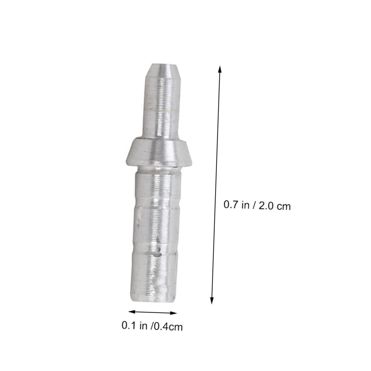 Mikikit Hunting Archery Nocks Aluminum Arrow End Nock Arrow Base Replace Archery Outserts Practice Use