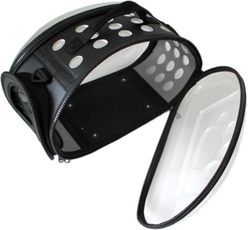 キャリーバッグペット 可視 シート傷防止 最新型 改良 携帯やすい 側面ドア 大容量 お洒落 本能的に落ち着く環境 キャンピング 飛び出し防止 キャンプ リュック 犬猫兼用 猫用キャリーバッグ L (Sブラック)