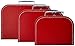 Cargo Vintage Travelers Mini Suitcases, Set of 3, Red