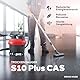 Cleanfix S10 Plus Akkustaubsauger – kabellos & leistungsstark | Metabo CAS Akkusystem | Industriestaubsauger und Gewerbesauger für Betrieb & Haushalt | Made in Switzerland