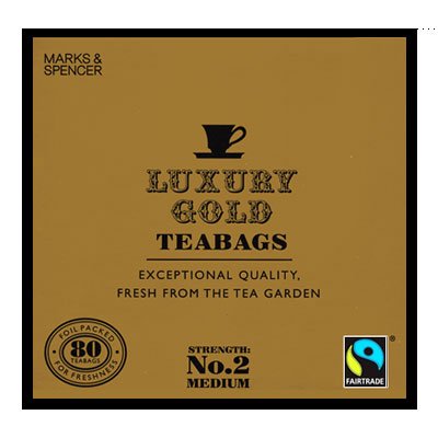 Marks & Spencer Luxury Gold Tea 80 Btl. 250g